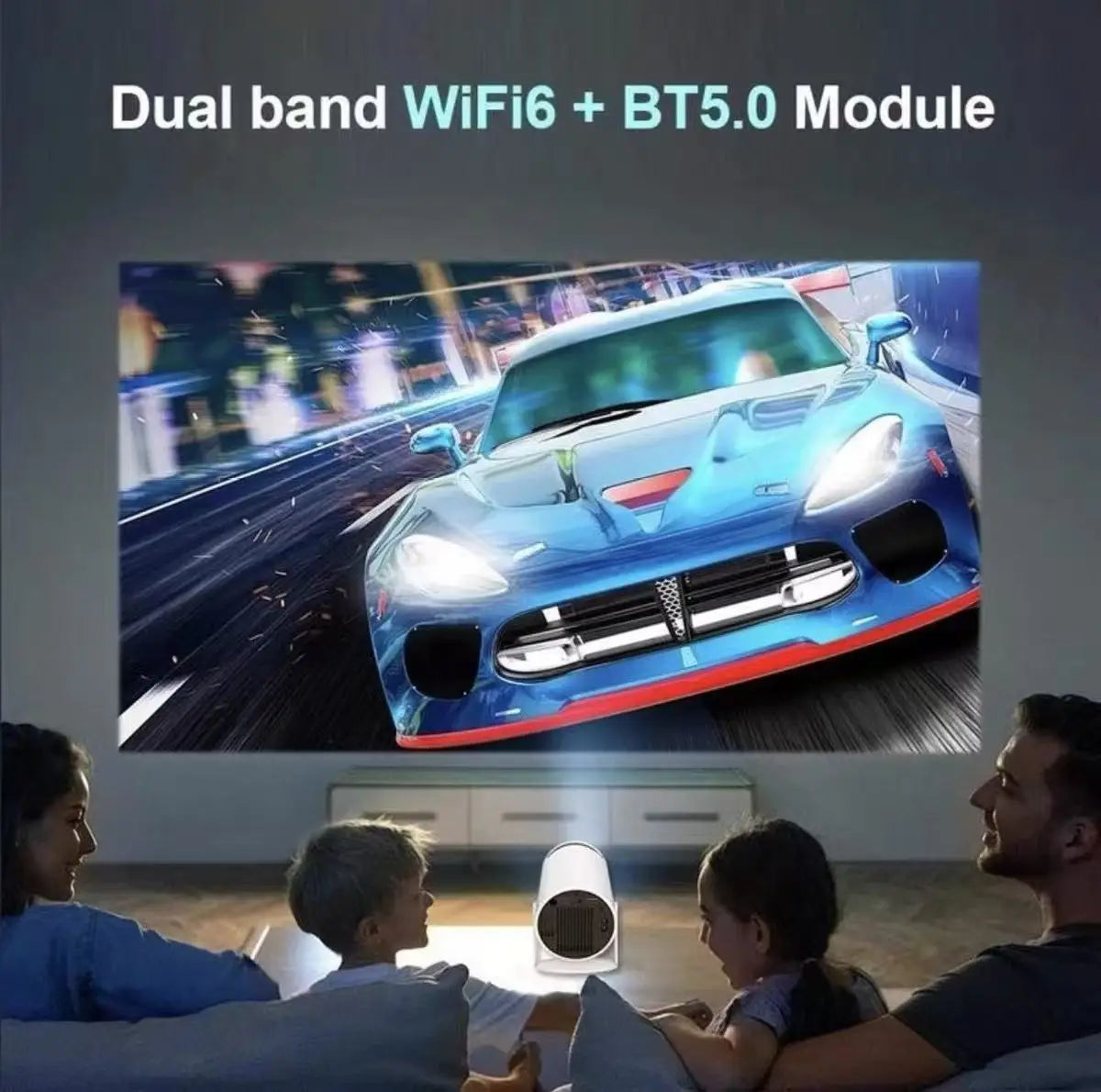 Hy300 Pro And FY300 new Projector 4K  Wifi 1080P 1280*720P HD Home Cinema Outdoor Portable Video Movies Led Mini Projetor