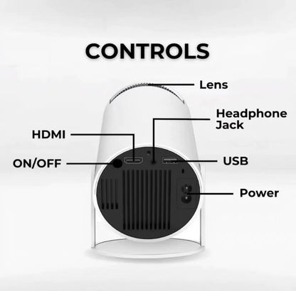 Hy300 Pro And FY300 new Projector 4K  Wifi 1080P 1280*720P HD Home Cinema Outdoor Portable Video Movies Led Mini Projetor