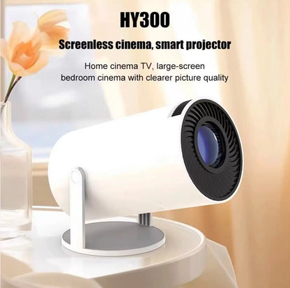 Hy300 Pro And FY300 new Projector 4K  Wifi 1080P 1280*720P HD Home Cinema Outdoor Portable Video Movies Led Mini Projetor