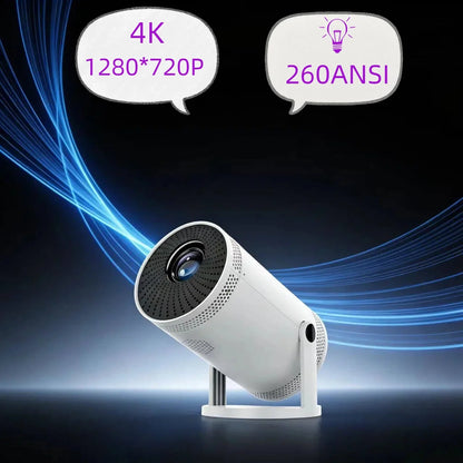 Hy300 Pro And FY300 new Projector 4K  Wifi 1080P 1280*720P HD Home Cinema Outdoor Portable Video Movies Led Mini Projetor