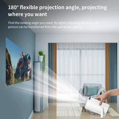 Hy300 Pro And FY300 new Projector 4K  Wifi 1080P 1280*720P HD Home Cinema Outdoor Portable Video Movies Led Mini Projetor